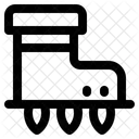 Flying Boot Shoe Icon