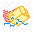 Flying Hero Cardboard Icon