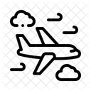 Flying Sky Travel Icon