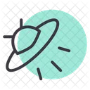 Flying Saucer Ufo Icon