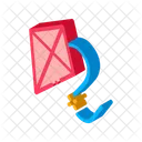 Flying Kite Air Icon