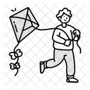 Flying Kite  Icon