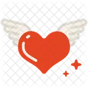 Flying Love Fly Wing Icon