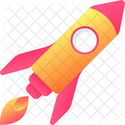 Flying model rocket  Icon