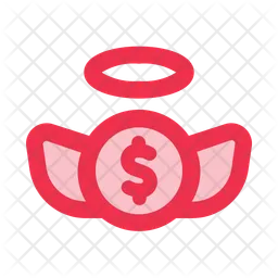 Flying money  Icon