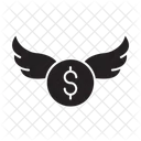 Flying Money Icon