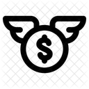 Flying Money Money Currency Icon