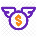 Flying Money Icon