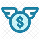 Flying Money Money Currency Icon