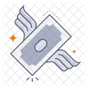 Flying money  Icon