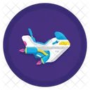 Flying Motorcycle Icon