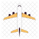 Flying plane  Icon