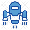 Flying Robot Icon