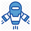 Flying Robot Icon