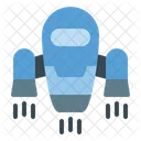 Flying Robot Icon