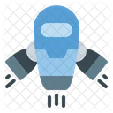 Flying Robot Icon