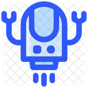 Robot Hand Claw Icon