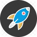 Flying Rocket Missile Rocket Symbol