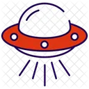 Flying Saucer Ufo Spaceship Icon