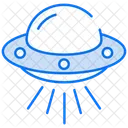 Flying Saucer Ufo Spaceship Icon