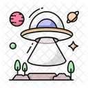 Flying Saucer  Symbol