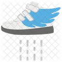 Flying Shoes Technological Shoes Fast Shoes Icon