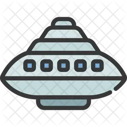 Flying Spaceship  Icon