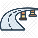 Flyover Bridge  Icon