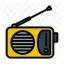 Fm Radio Radio Set Vintage Radio Icône