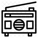 Layer Radio Audio Icône