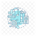 Fleet Management System Construction Management Asset Tracking Icône