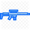 Fn Fal Assault Rifle Gun Icon