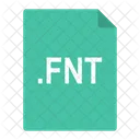 Fnt Font File Icône