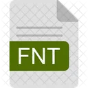 Fnt File Format Icône