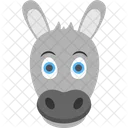 Baby Donkey Foal Icon