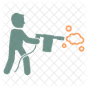 Foam Gun Car Wash Car Icon