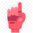 Foam hand support  Icon
