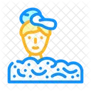 Foam Party Night Icon