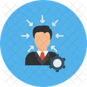Gerenciamento De Foco Avatar De Foco Foco Ícone