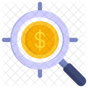 Focus Target Money Icon