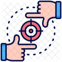 Focus Purpose Crosshair Icon