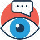 Focus Chat Eye Icon