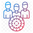 Target Audience Customer Focus Customer Segmentation Icon
