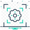 Focus Capture Digital Icon