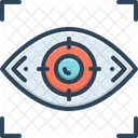 Focus Eye Visual Icon