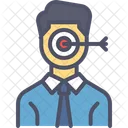 Focus Target Employee Icon