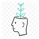 Head Focus Plant Icon