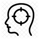 Focus Mode Concentration Shield Icon