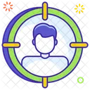 Focus Person Client Target Financial Goal Icon