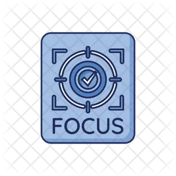 Focus Sign  Icon